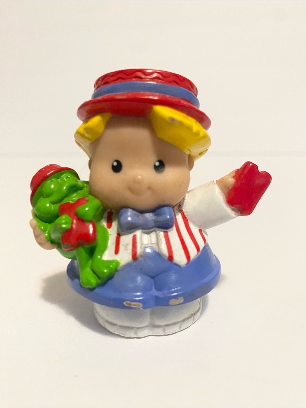 Little People Eddie Circus Ringmaster Clown Performer Vintage Fisher 4/$20 🛑